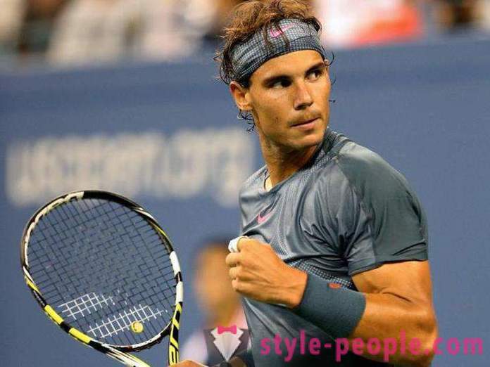 Rafael Nadal: aimer la vie, carrière, photos
