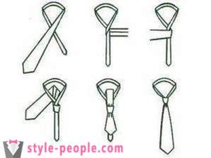 Tie noeuds: vues. Sa cravate dans la version classique: instructions étape par étape. Comment attacher une cravate double noeud