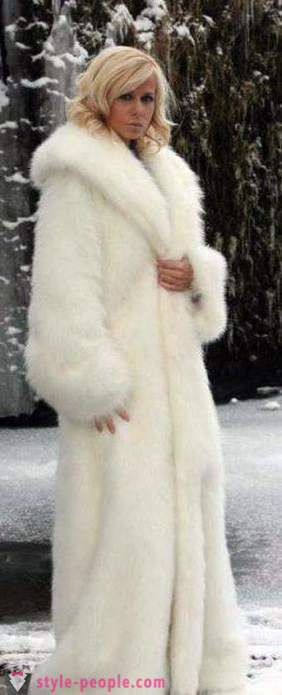 Manteau blanc élégant: caractéristiques, modèles