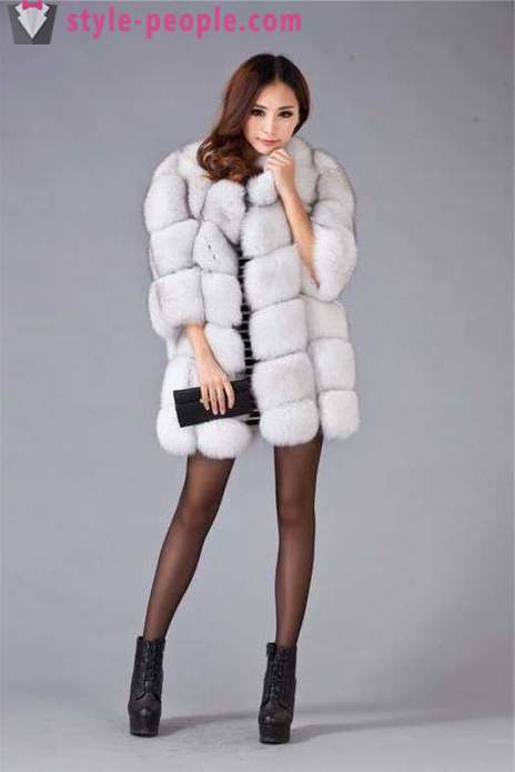 Manteau blanc élégant: caractéristiques, modèles