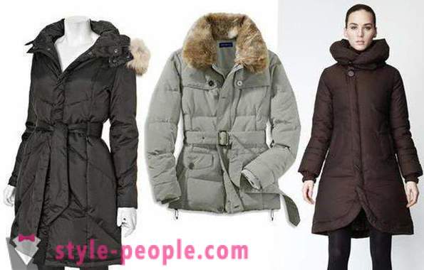 Comment choisir une veste pour l'hiver par la figure féminine, la taille, la qualité?