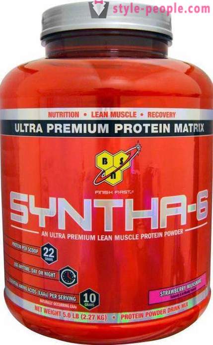 Protéine BSN Syntha 6: instruction et de la composition