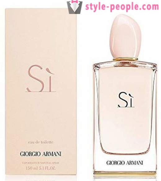 Si le parfum Giorgio Armani: description et commentaires