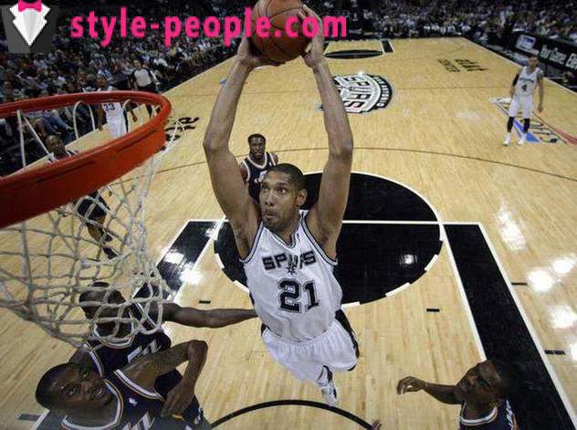 Joueur de basket-ball Tim Duncan: biographie, vie personnelle, les réalisations sportives