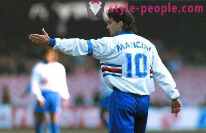 Entraîneur italien Roberto Mancini