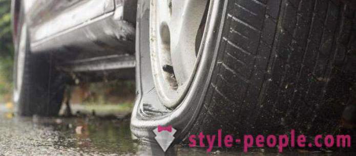 Comment réparer les coupes latérales des pneus?