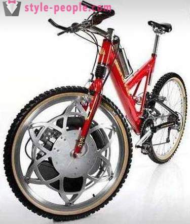 Roue à engrenages pour un dispositif de bicyclette, le principe de fonctionnement, l'efficacité d'utilisation