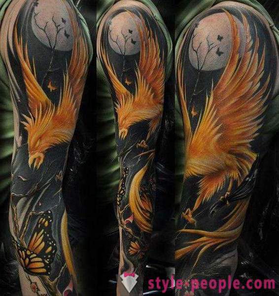 Phoenix Tattoo: croquis et options
