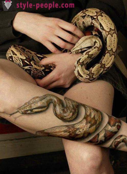 Signification tatouage « serpent »: les anciennes légendes et les concepts modernes