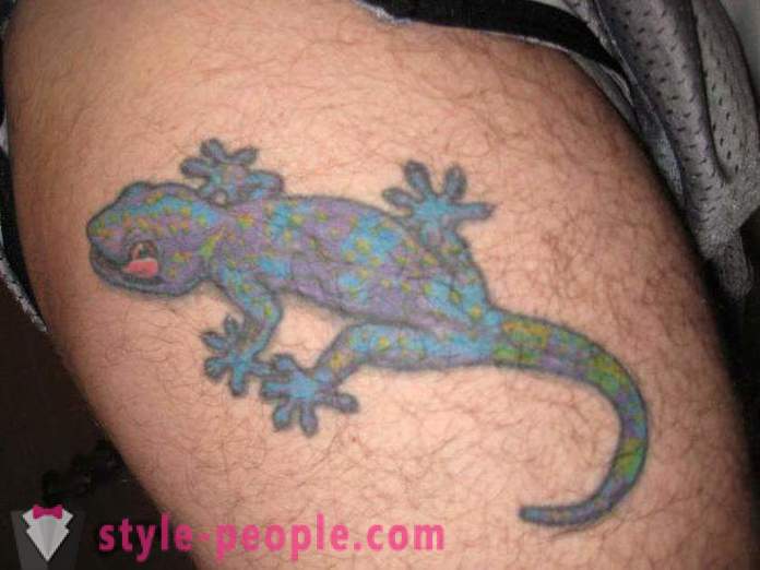 Tattoo « Lizard »: la transcription complète du caractère à multiples facettes