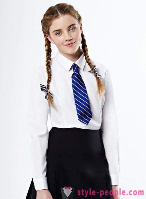 Le choix des blouses pour les filles à l'école
