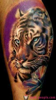 La valeur principale d'un tatouage de tigre