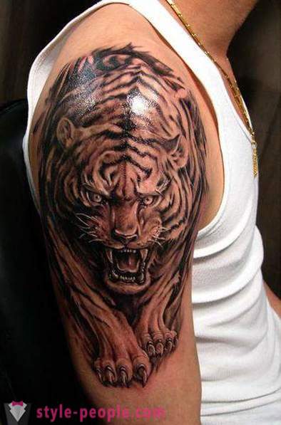 La valeur principale d'un tatouage de tigre