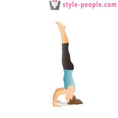 Sirshasana - headstand dans le yoga