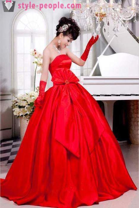Robe de mariée rouge ou blanc?