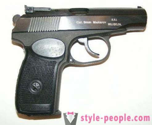Pistolet Makarov TTX. Appareil pistolet Makarova