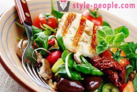 Régime salade diététique: recettes de cuisine avec des photos. salades légères