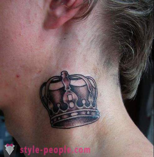 Tattoo « Couronne »: l'importance des tatouages ​​et des photos
