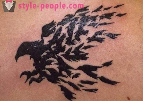 Tatouage « Crows »: la description et la valeur du caractère