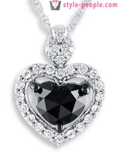 Bijoux en diamant noir qui est utilisé? Bague avec Black Diamond