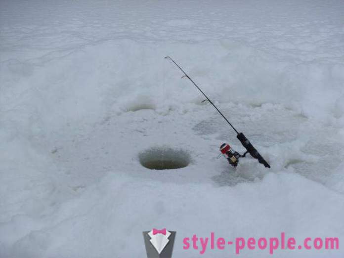 Filières pour la pêche d'hiver. La variété d'options