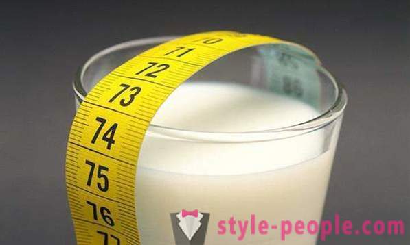 Régime de lait pour perdre du poids. menus de régime de lait, des critiques