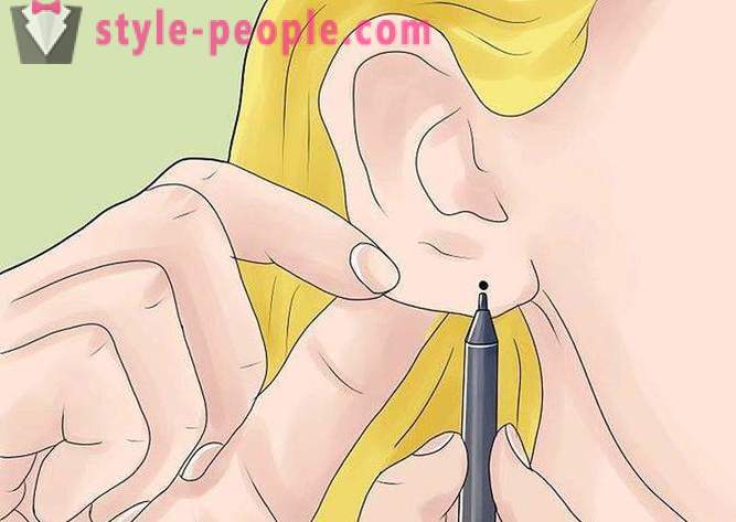 Comme la maison pour percer les oreilles? Comment prendre soin des oreilles percées