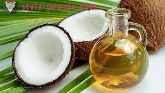L'huile de coco: application, propriété, recettes