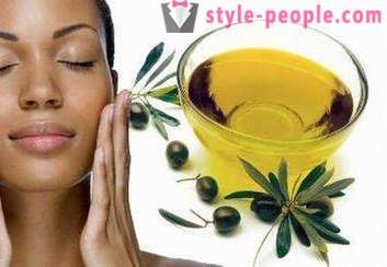 Produits de beauté universels - l'huile d'olive pour le visage